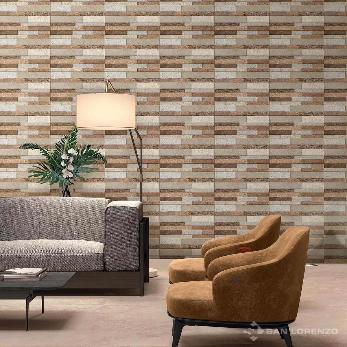 FACHALETA MONTECARLO BEIGE 27X45 3