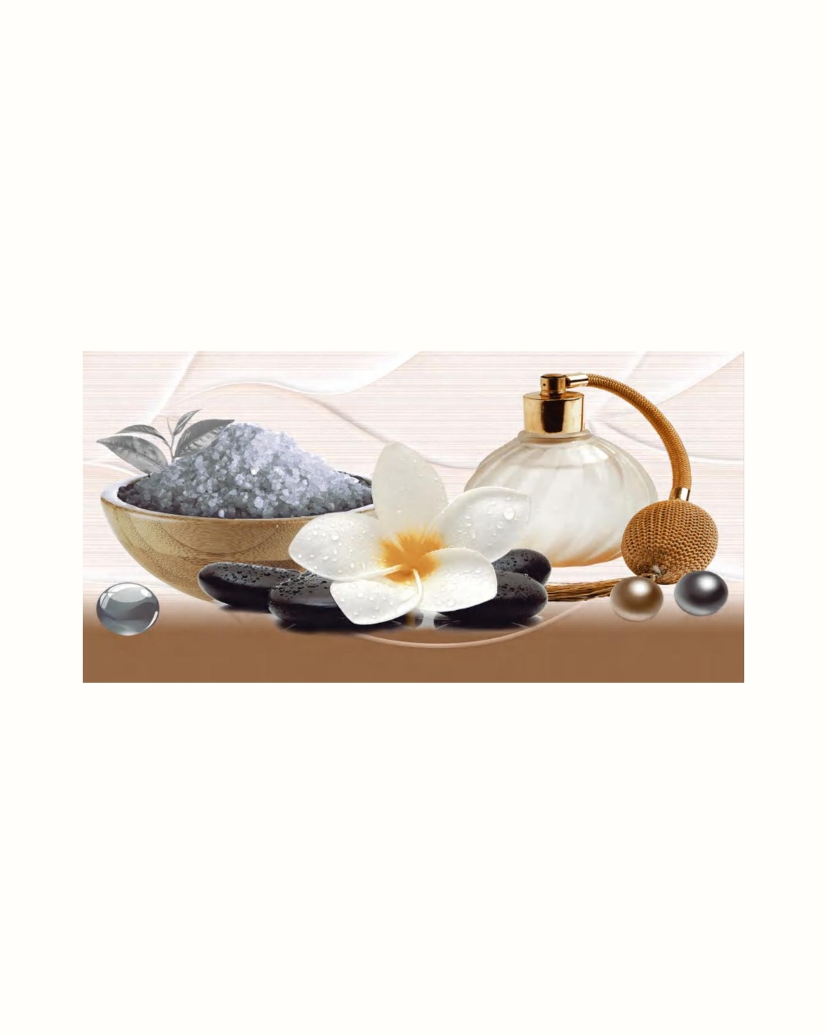 Hojas Beige Deco 30x60